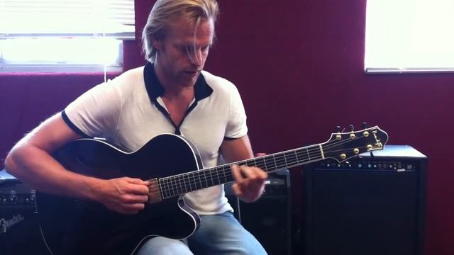 Andreas Oberg - Whole Tone Scale Over Minor Chords смотреть онлайн