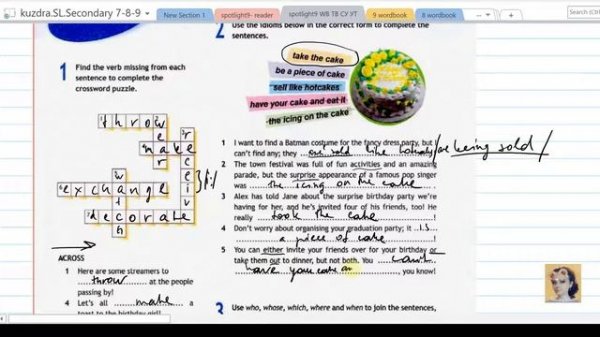 14. Spotlight 9. Module 1. Unit 1d Workbook