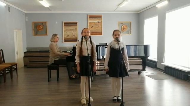 Фетхуллина Анастасия, Степанова Юлия - Радость моя (муз. и сл. Е. Зарицкая) смотреть онлайн