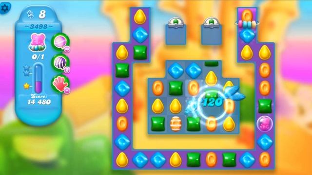 CANDY CRUSH SODA Saga Level 3496-3497-3498-3499-3500 ★★★ смотреть онлайн