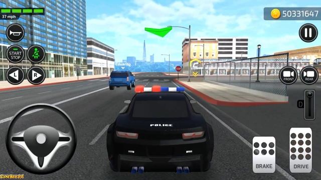 Ford Mustang Police car - Parking frenzy 3d games смотреть онлайн