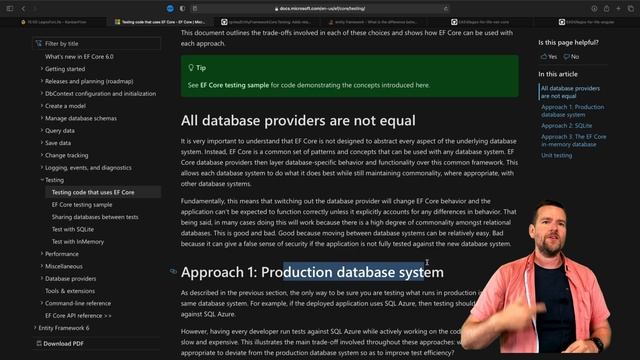 Distributed Programming Fullstack 2021 | S2P16 | TDD Repository Setup using Ef Core Mock смотреть онлайн