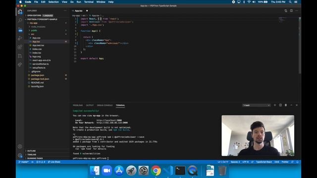 How to add PDF viewing and editing in React App with TypeScript смотреть онлайн