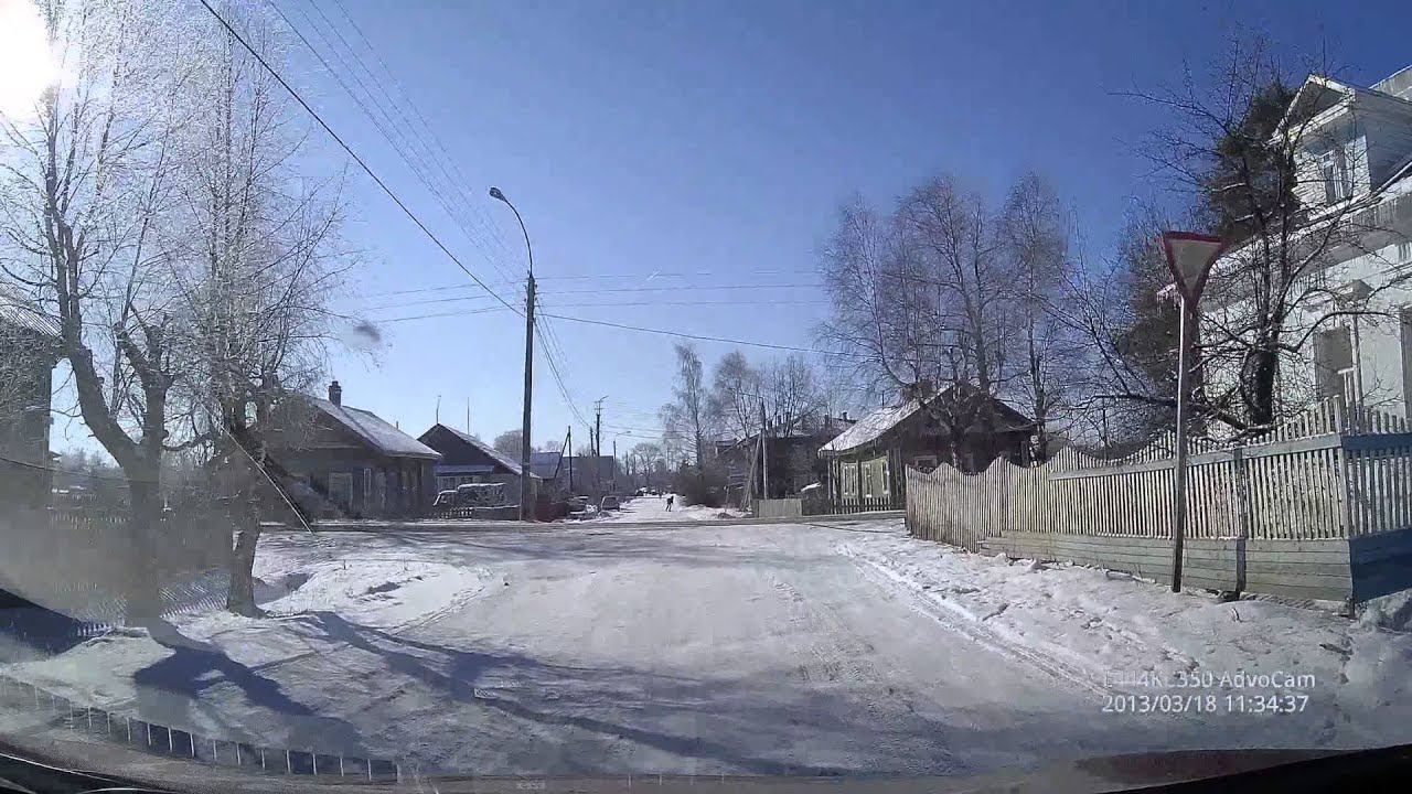 Поездки по Белозерску. Часть 1_3. смотреть онлайн