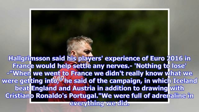 Iceland coach baulks at World Cup 'miracle' tag смотреть онлайн