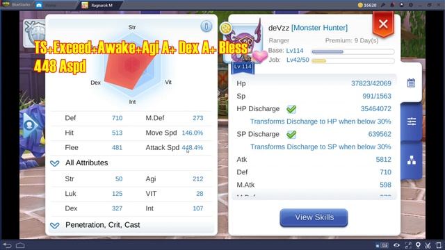 Ranger Build 480 ASPD with Exceed Break | Ragnarok Mobile Eternal Love смотреть онлайн