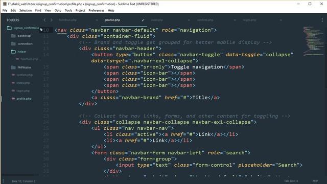 (23/26) PHP PDO Signup Form With Email Verification User Profile Part 2 In Urdu/Hindi смотреть онлайн