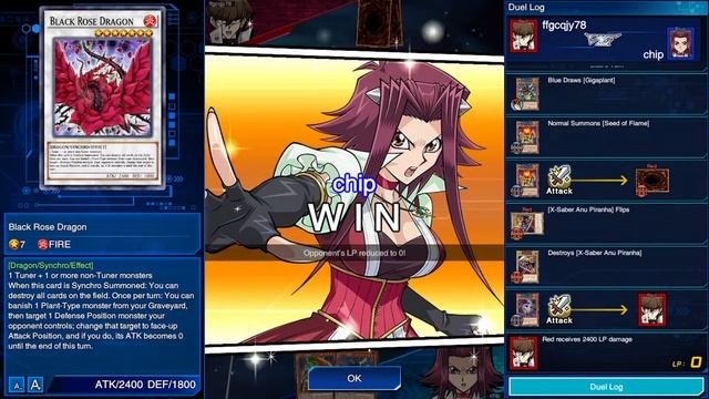 Yu-Gi-Oh! Duel Links: Gameplay #38 - Ruddy Rose Burning Structure Deck! смотреть онлайн
