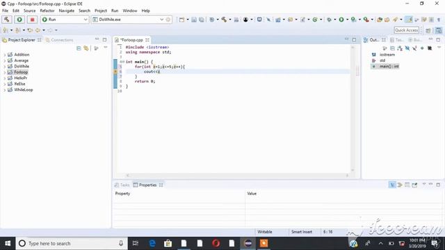 C++ tutorial: for loop(በአማርኛ) смотреть онлайн