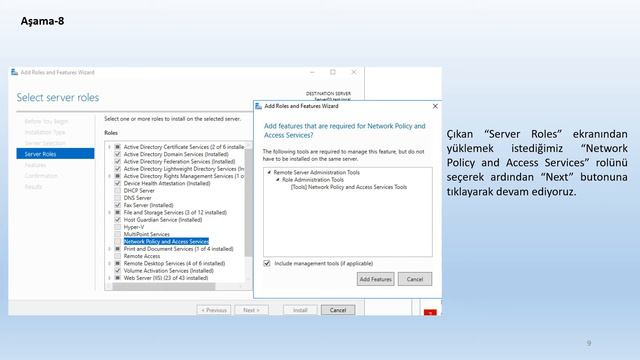 Microsoft Windows Server 2016 NPAS (Network Policy and Access Service) Kurulum ve Konfigürasyonu смотреть онлайн