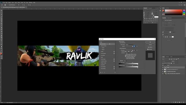 Как Сделать Шапку Для Ютуб Канала?! | Баннер В Adobe Photoshop смотреть онлайн