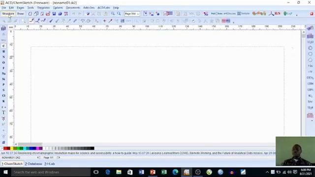 Chem-sketch tutorial Basic смотреть онлайн
