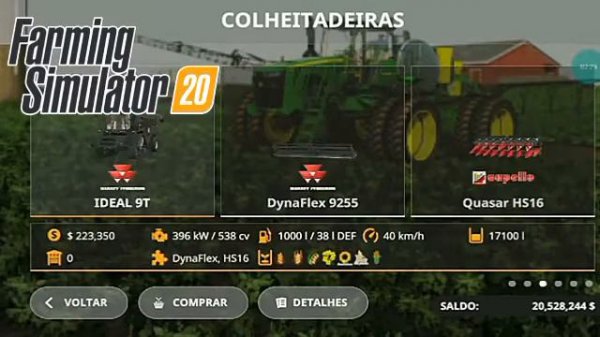 SAIU!!! APK FS20 MODS MAPA PINHEIROS COM MODS BRASILEIROS || APK FS20 MODS!!!