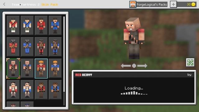 Minecraft Bedrock: Team Fortress 2 Skin Pack смотреть онлайн