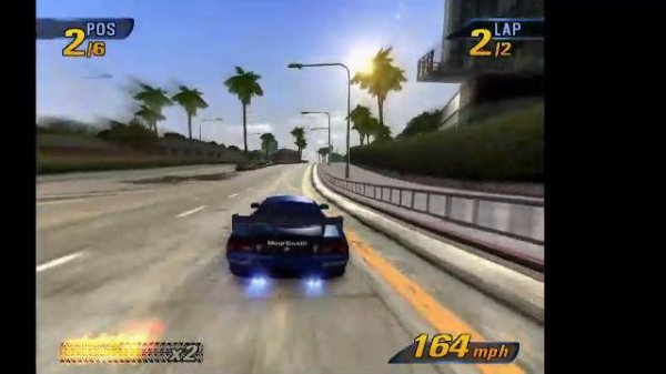 04.08.2023 - BURNOUT 3 - PCSX2 1.7 - HD Textures Mod - test run 2