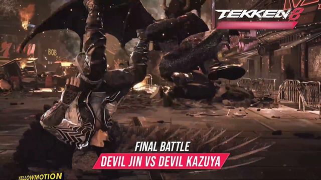 JIN VS KAZUYA: ALL CHAPTER 1 BATTLE OST - Epic Cinematic Music | TEKKEN 8 смотреть онлайн