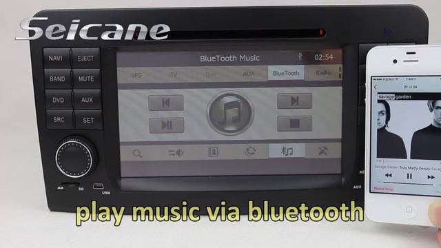 Multifunction Mercedes Benz X164 DVD GPS Stereo System Support USB Ipod MP5 CANBUS CD AUX смотреть онлайн