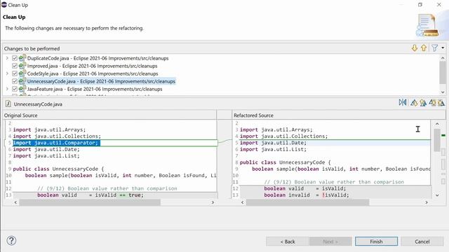 Eclipse 2021-06 Java IDE Improvements