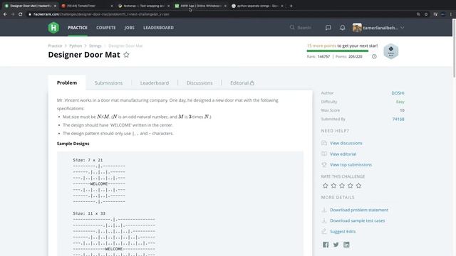 Solving ALL of Hackerrank Python Easy #6 смотреть онлайн