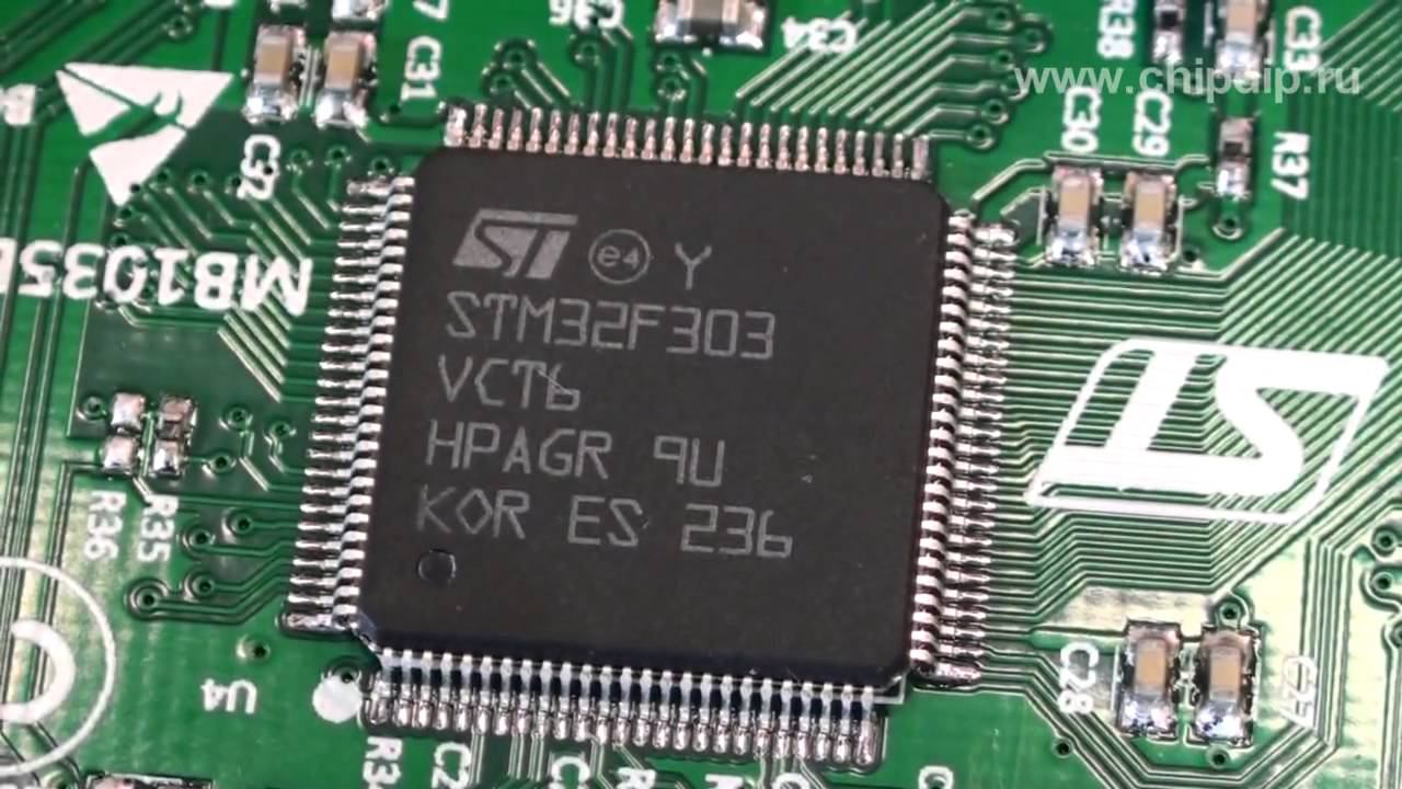 STM32F3DISCOVERY, Отладочная плата семейства ... смотреть онлайн