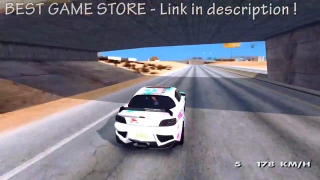 Mazda RX 8 Vocaloid Miku GTA San Andreas IIolesiaII смотреть онлайн