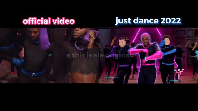 Nails, Hair, Hips, Heels - Choreography Comparison - Just Dance VS Official Video - Todrick Hall