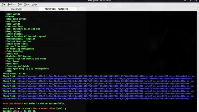 Birdseye - Python Web Scraping tool for Social Media смотреть онлайн