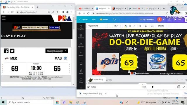 Magnolia vs Meralco DO OR DIE GAME - LIVE SCORE - PLAY BY PLAY for April 1, 2022 смотреть онлайн