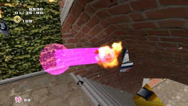 Gothic Amy in Sonic Adventure 2 смотреть онлайн