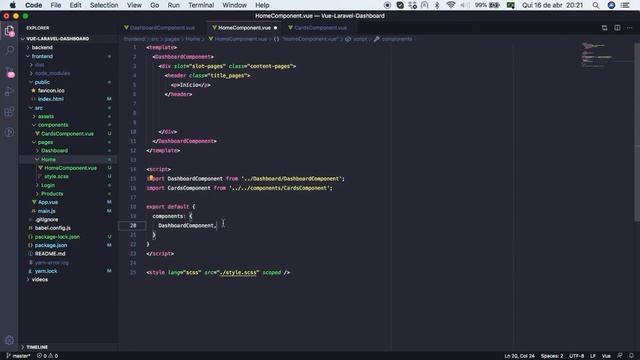 #13.1 Criando Component Card - Pasando Informações do Componente Pai para o Componente Filho Vue. смотреть онлайн