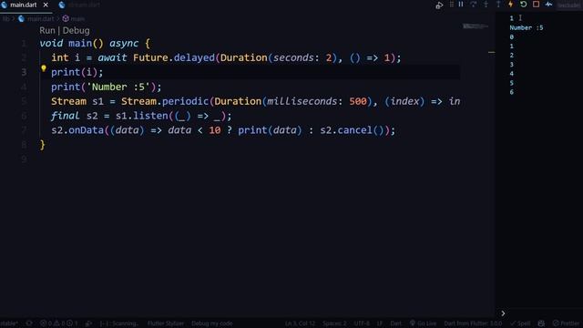 async and await | dart async | TaherBF #3 смотреть онлайн