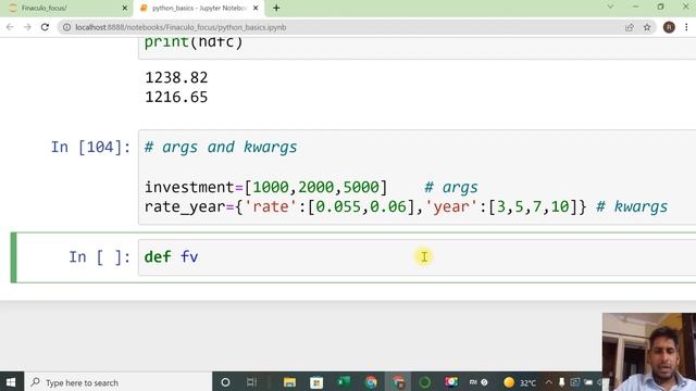 Business Analytics with python for MBA students | Args And Kwargs смотреть онлайн