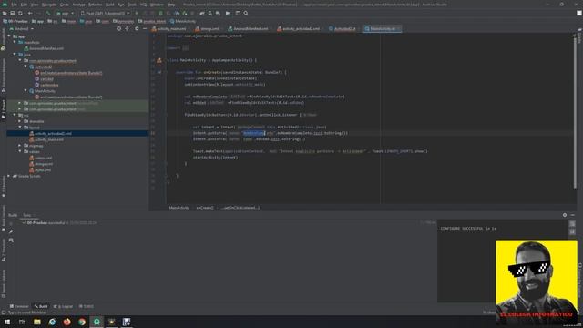 Intents en Kotlin (comunicación entre componentes o paso de datos entre activities/clases) смотреть онлайн