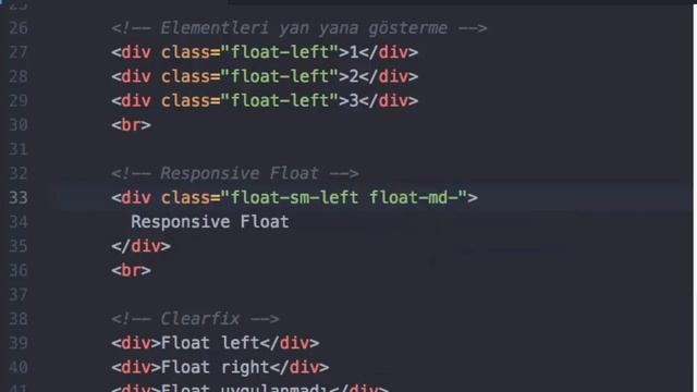 Ders 17: Float ve Clearfix Sınıfları смотреть онлайн