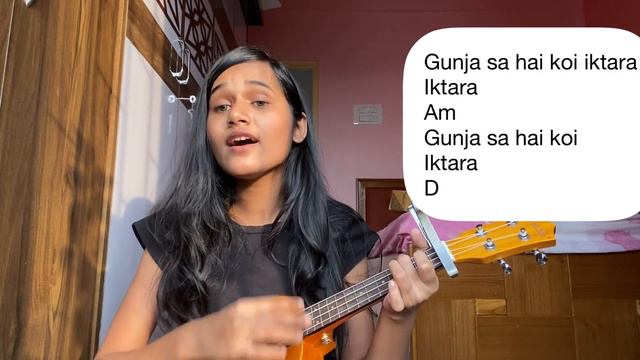 Iktara - Easy Ukulele Tutorial |Wake Up Sid | смотреть онлайн
