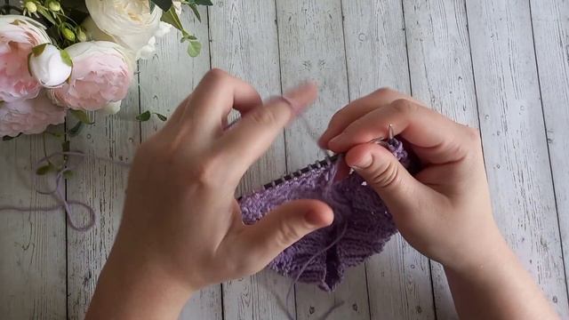 Ажурный чепчик на лето/шапочка для новорожденных спицами смотреть онлайн
