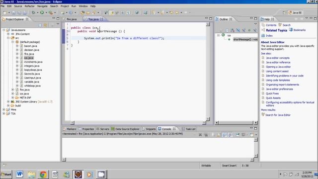 Java Lesson 11 смотреть онлайн