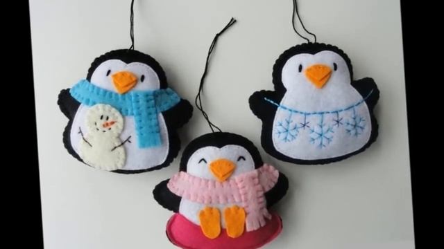 Hand Made Елочные игрушки из фетра смотреть онлайн