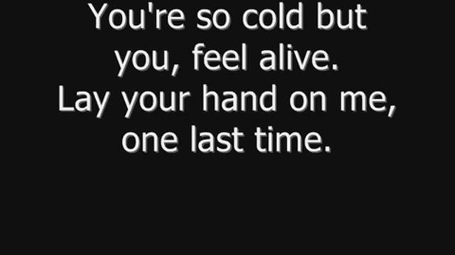 Breaking Benjamin - So cold (Lyrics on screen) смотреть онлайн