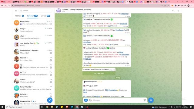 This Telegram Bot Is Perfect Match For Layerzero And Zksync Airdrop And It Is Free To Use. смотреть онлайн