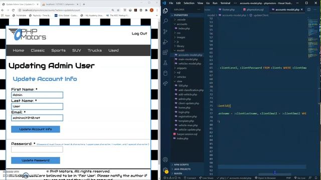 Updating PHP databases through HTML forms. смотреть онлайн