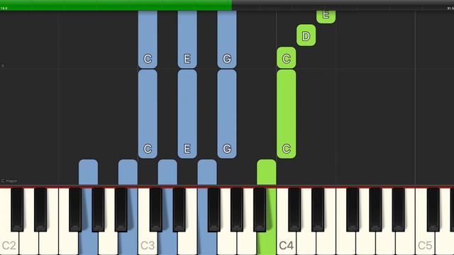 13th Century Plainsong - Of The Father's Love Begotten - Easy Piano with Chords смотреть онлайн