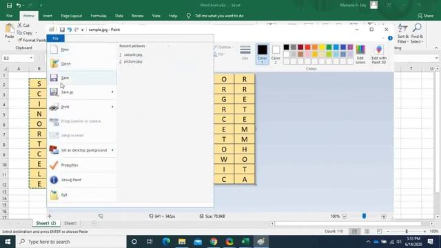 How to save excel files into an image file смотреть онлайн