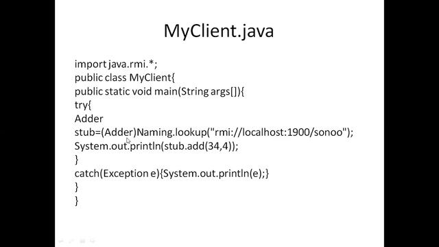 MWT LAB ADD TWO NUMBERS USING RMI BY VEMPATY PRASHANTHI смотреть онлайн