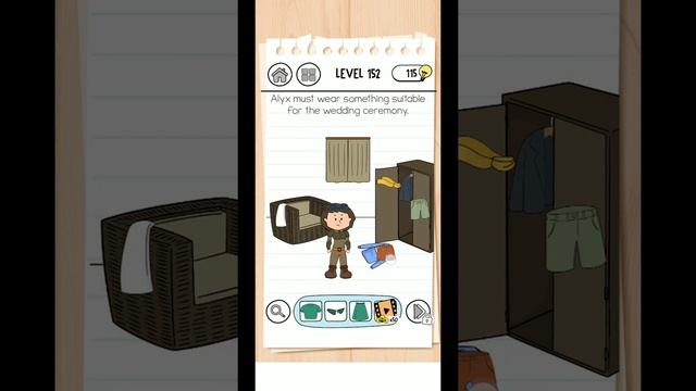 Brain Test 3 Level 152 Walkthrough смотреть онлайн