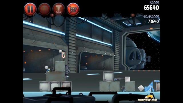 Angry Birds Star Wars 2 Level P1-3 Naboo Invasion 3 star Walkthrough смотреть онлайн