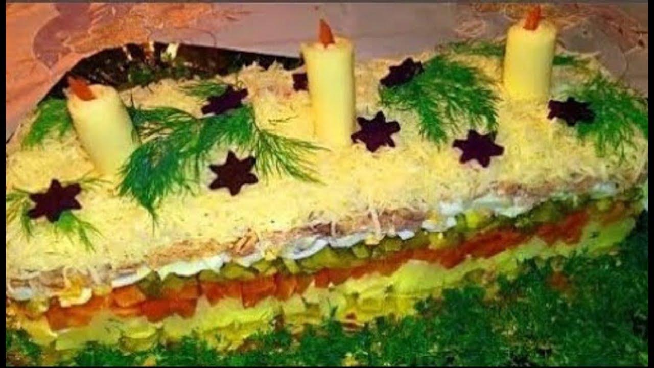 Салат Слоёный Просто Вкусно Красиво.mp4 смотреть онлайн