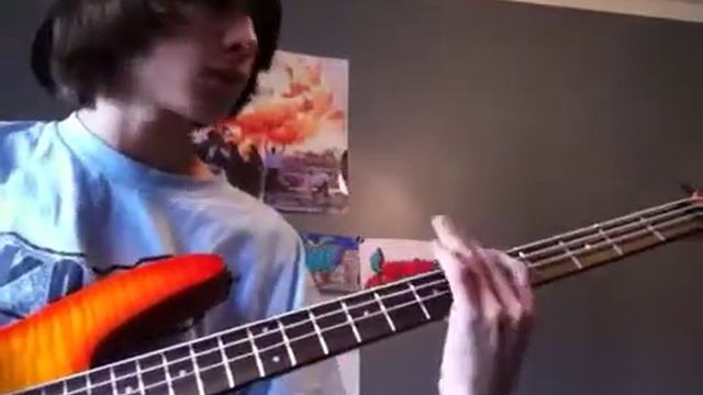 My song on bass guitar смотреть онлайн