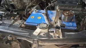 Lexus LX470 оборвалась ремень ГРМ. timing belt broke