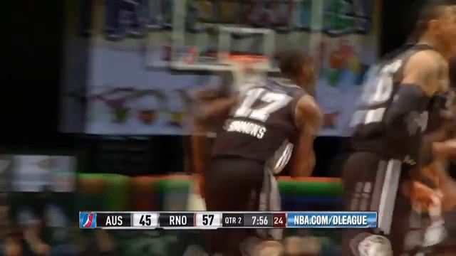 Jonathan Simmons posts 10 points & 11 assists vs. the Bighorns, 2/19/2015 смотреть онлайн